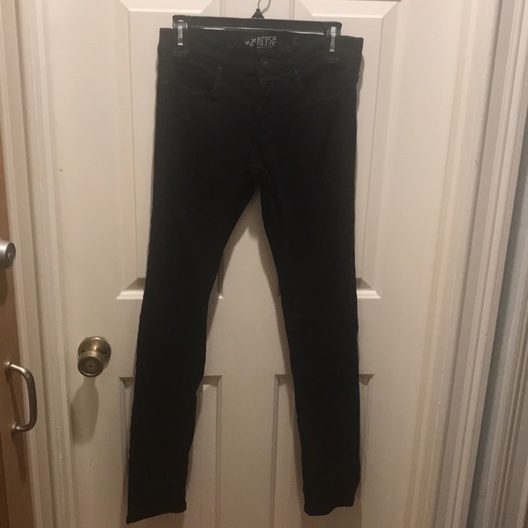 Rude Men’s black Skinny jeans - Picture 1 of 3